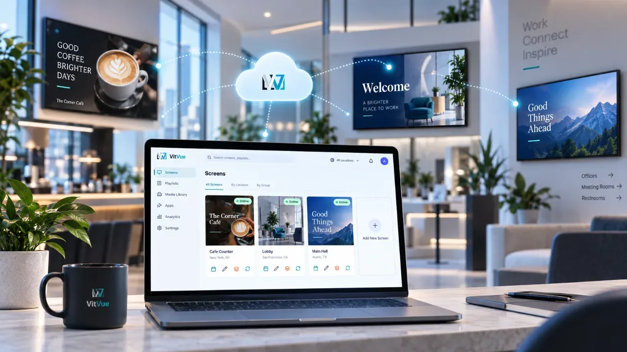 cloud based digital signage software